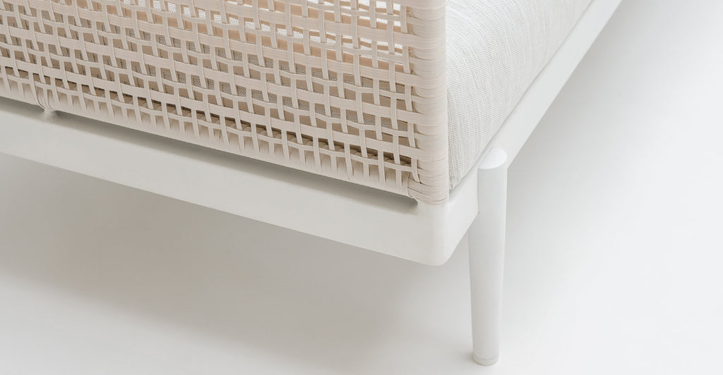 SEVILLE CHAISE LHF - STONEWHITE & CHALK - THE LOOM COLLECTION