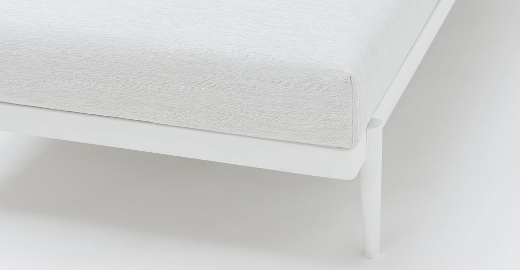 SEVILLE CHAISE LHF - STONEWHITE & CHALK - THE LOOM COLLECTION