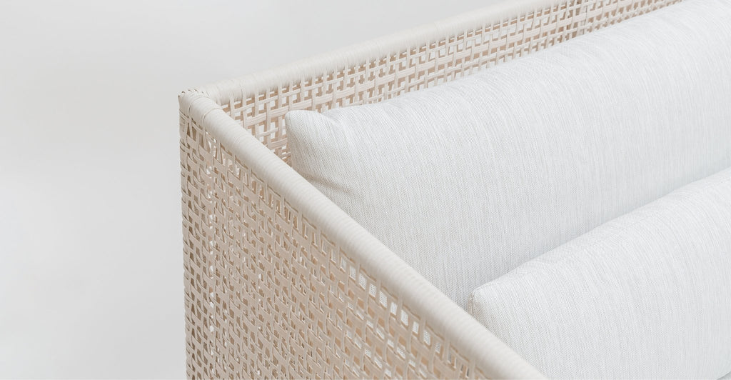 SEVILLE CHAISE LHF - STONEWHITE & CHALK - THE LOOM COLLECTION