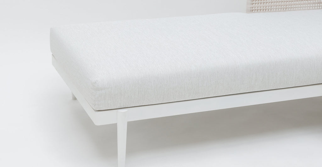 SEVILLE CHAISE RHF - STONEWHITE & CHALK - THE LOOM COLLECTION