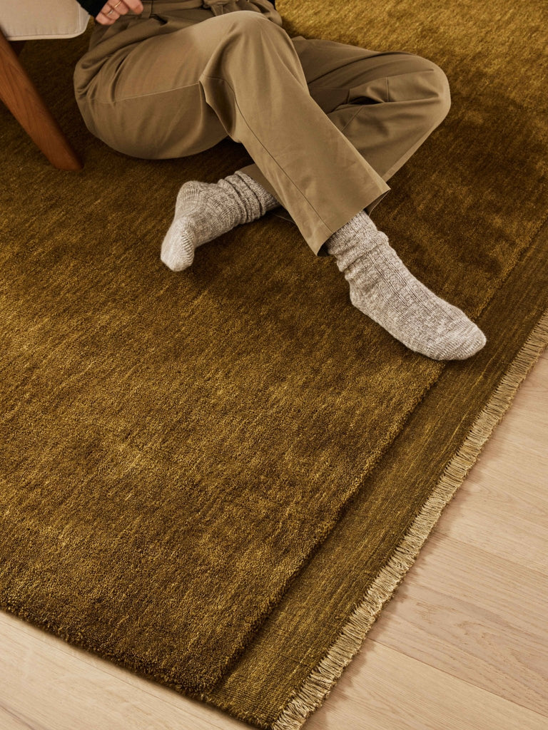 Silvio Rug - Oakmoss - THE LOOM COLLECTION