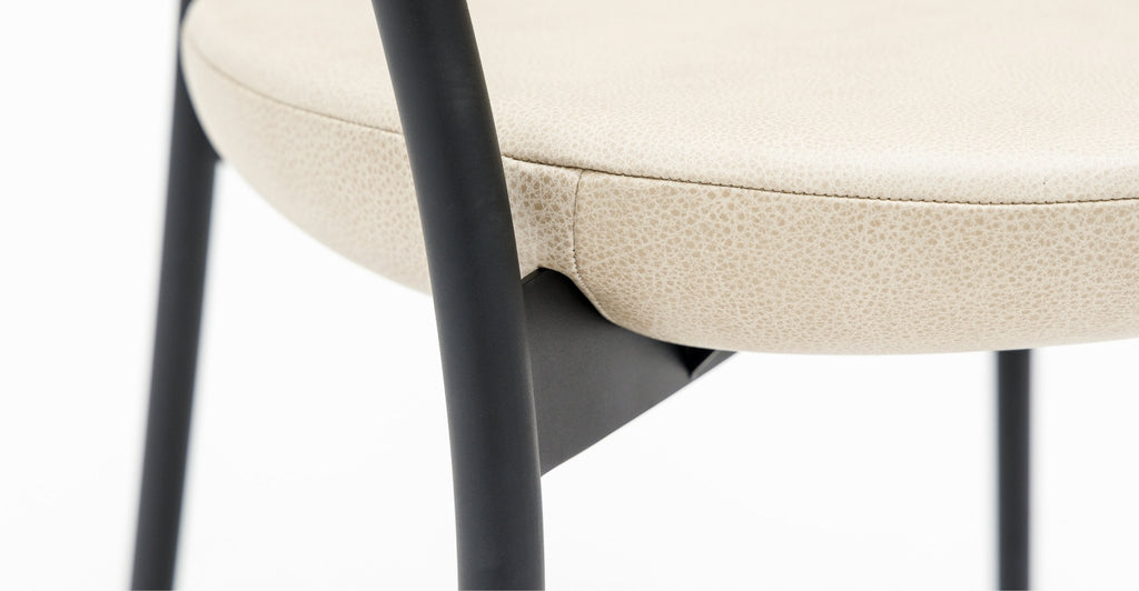 Solace Armchair - Light Oak & Alabama Limestone - THE LOOM COLLECTION