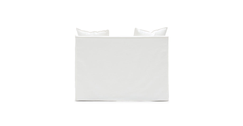 Solara Love Seat - Off White - THE LOOM COLLECTION