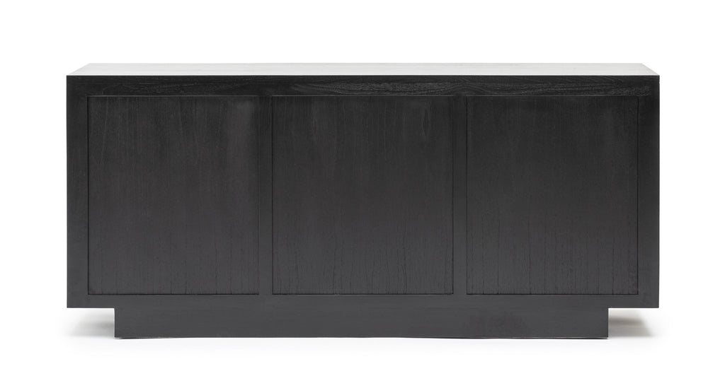 Verona 3 Door Sideboard - Black - THE LOOM COLLECTION