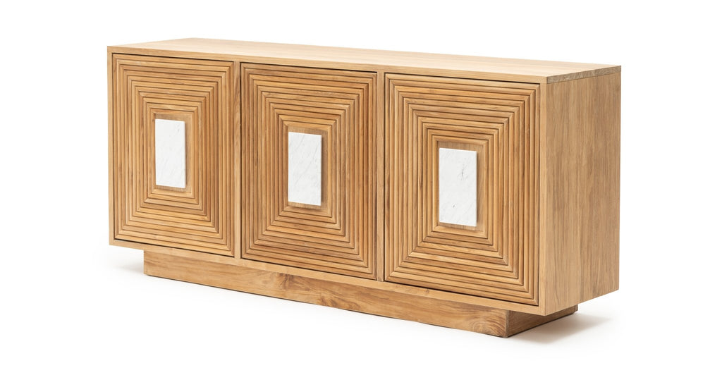 Verona 3 Door Sideboard - Natural - THE LOOM COLLECTION