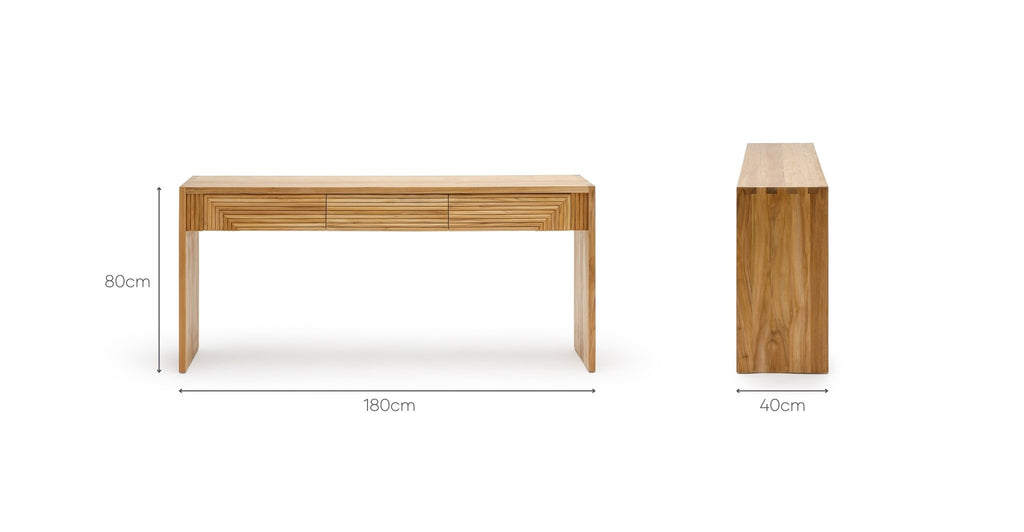 VERONA CONSOLE - NATURAL - THE LOOM COLLECTION