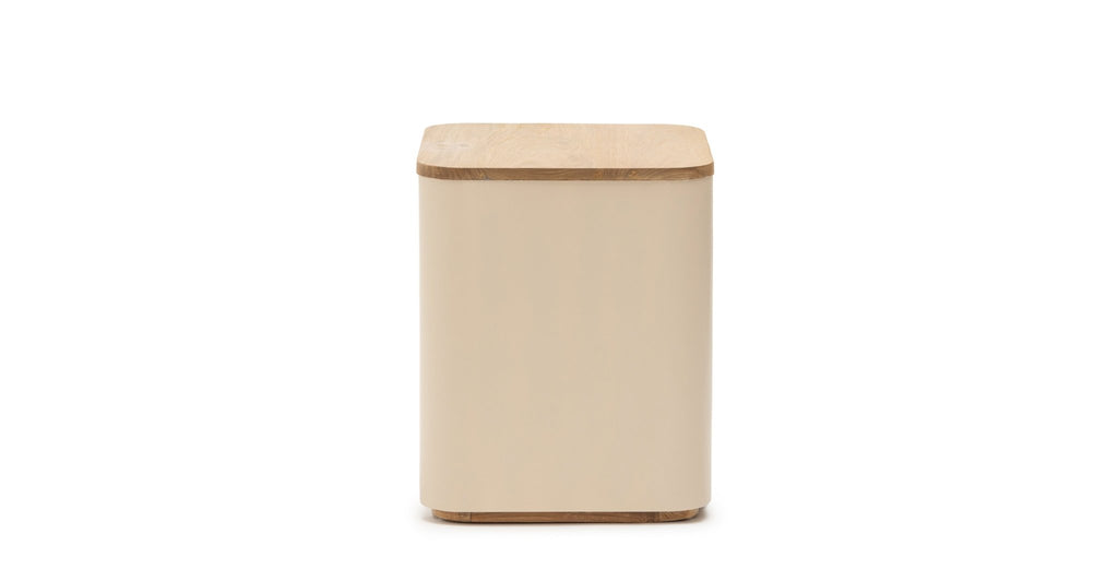 Willow Bedside Table - Beige - THE LOOM COLLECTION