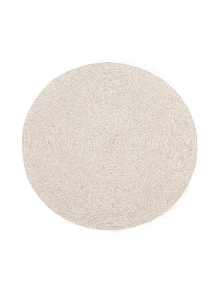 Woodland Round Rug - Chalk - THE LOOM COLLECTION