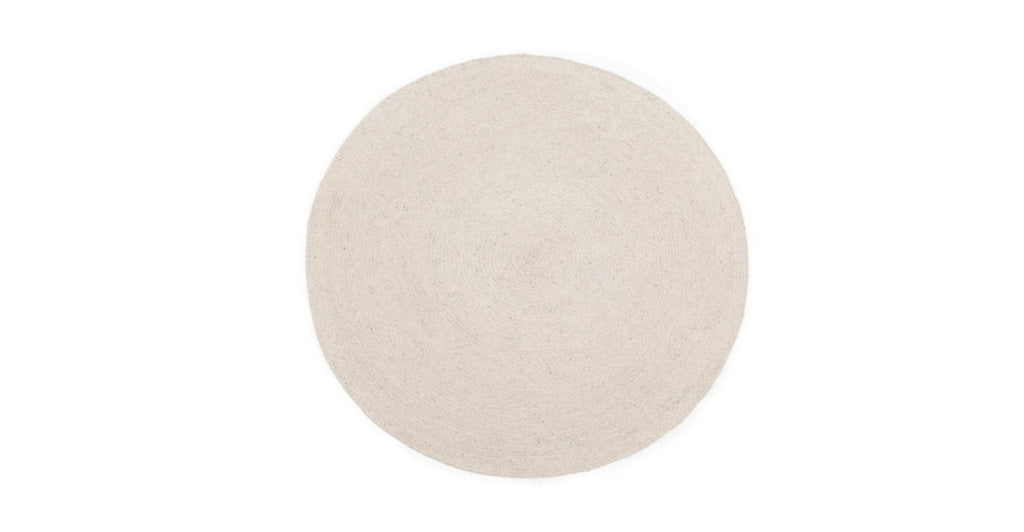 WOODLAND ROUND RUG - MIST - THE LOOM COLLECTION