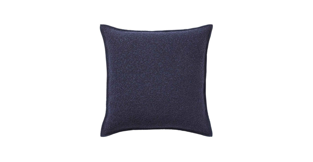 ALBERTO BOUCLE 50CM CUSHION - MIDNIGHT BLUE - THE LOOM COLLECTION