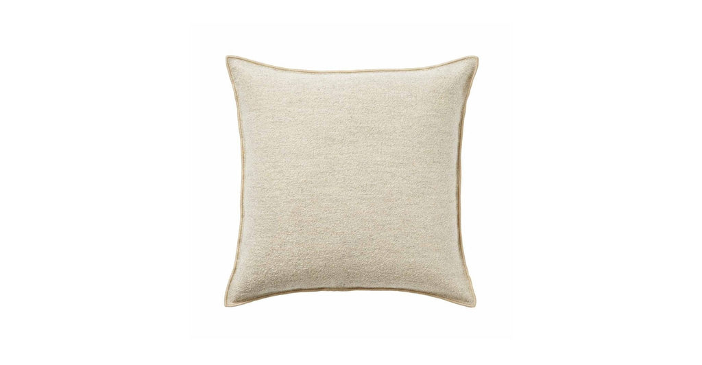 ALBERTO BOUCLE 50CM CUSHION - NOUGAT - THE LOOM COLLECTION
