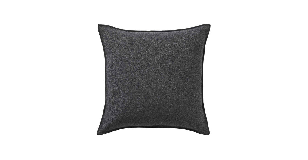 ALBERTO BOUCLE 50CM CUSHION - ONYX - THE LOOM COLLECTION