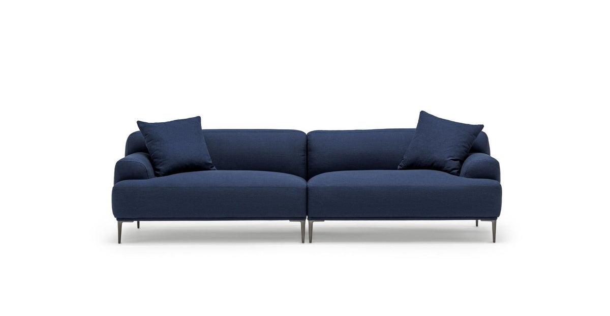 AMELIA SOFA - MIDNIGHT BLUE - The Loom Collection – THE LOOM COLLECTION