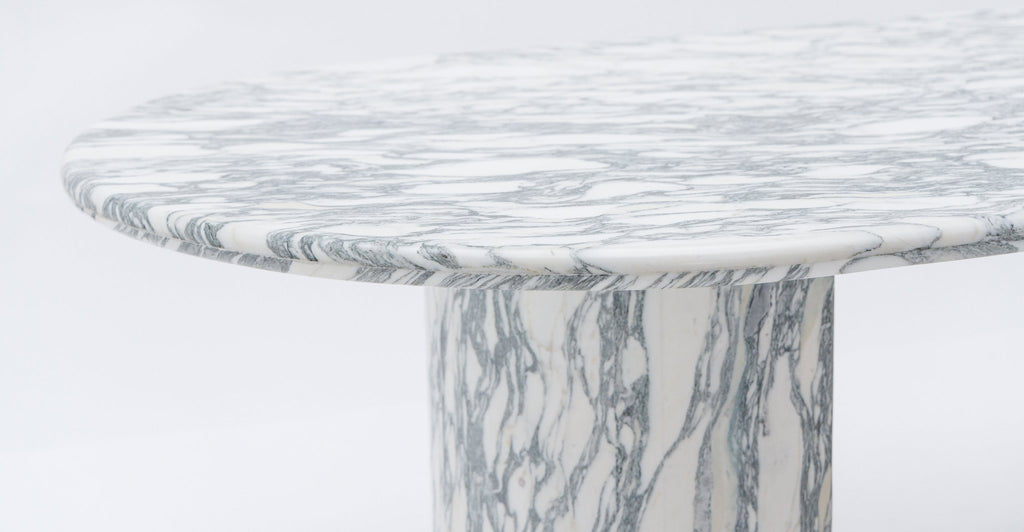 AMIRI DINING TABLE - ARABESCATO MARBLE - THE LOOM COLLECTION