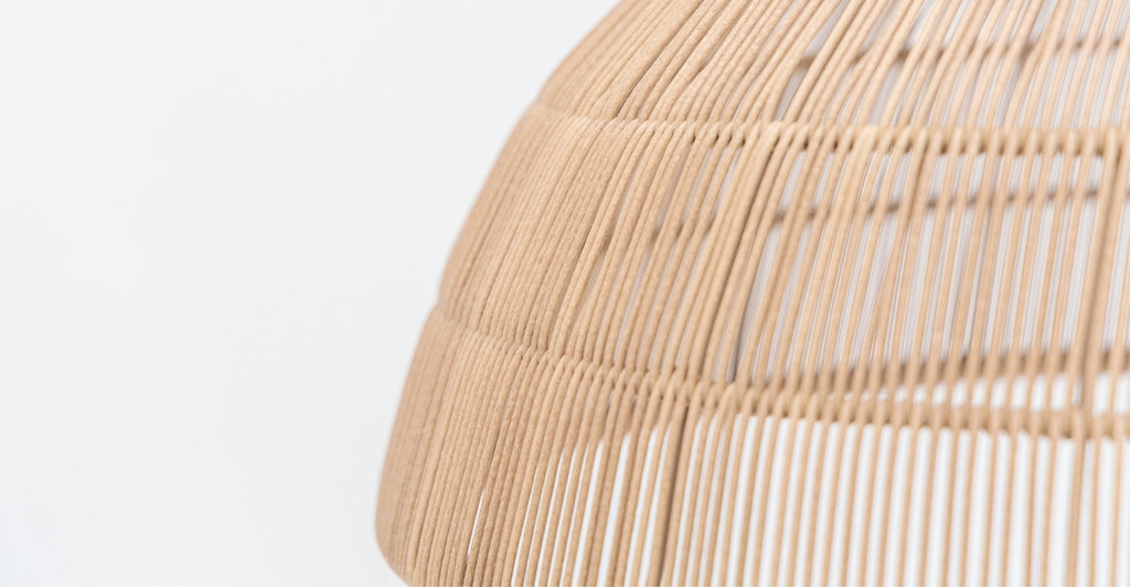ANJA PENDANT LAMP - NATURAL - THE LOOM COLLECTION