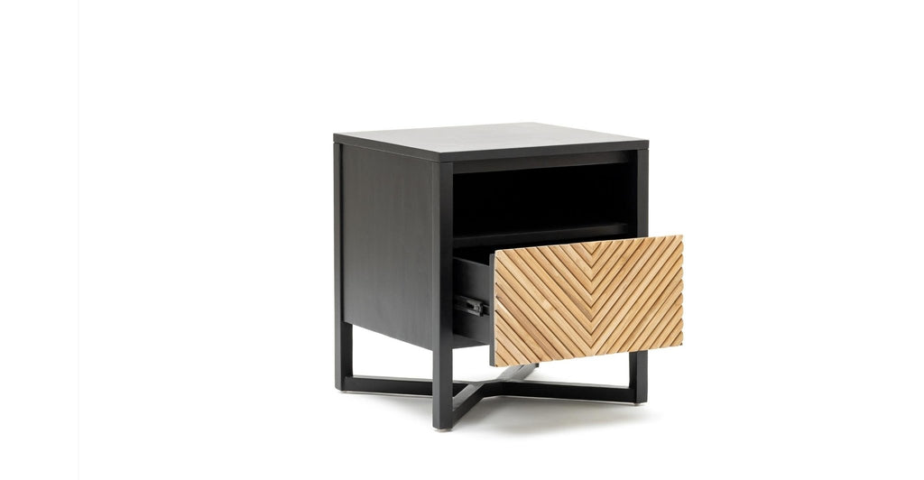 ASPEN BEDSIDE TABLE - THE LOOM COLLECTION