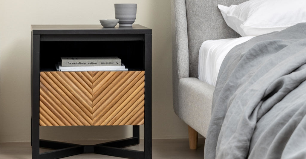ASPEN BEDSIDE TABLE - THE LOOM COLLECTION