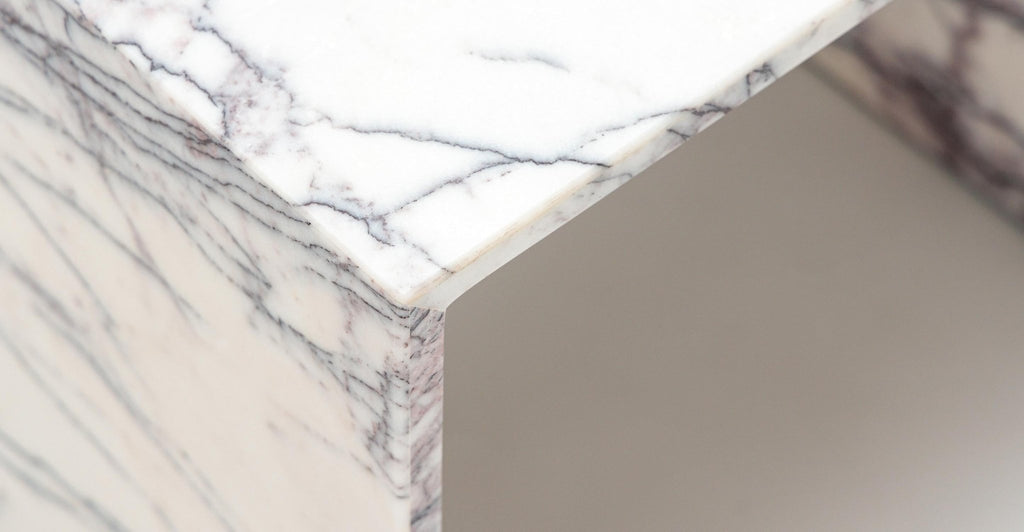AVALON SIDE TABLE - NEW YORK MARBLE - THE LOOM COLLECTION