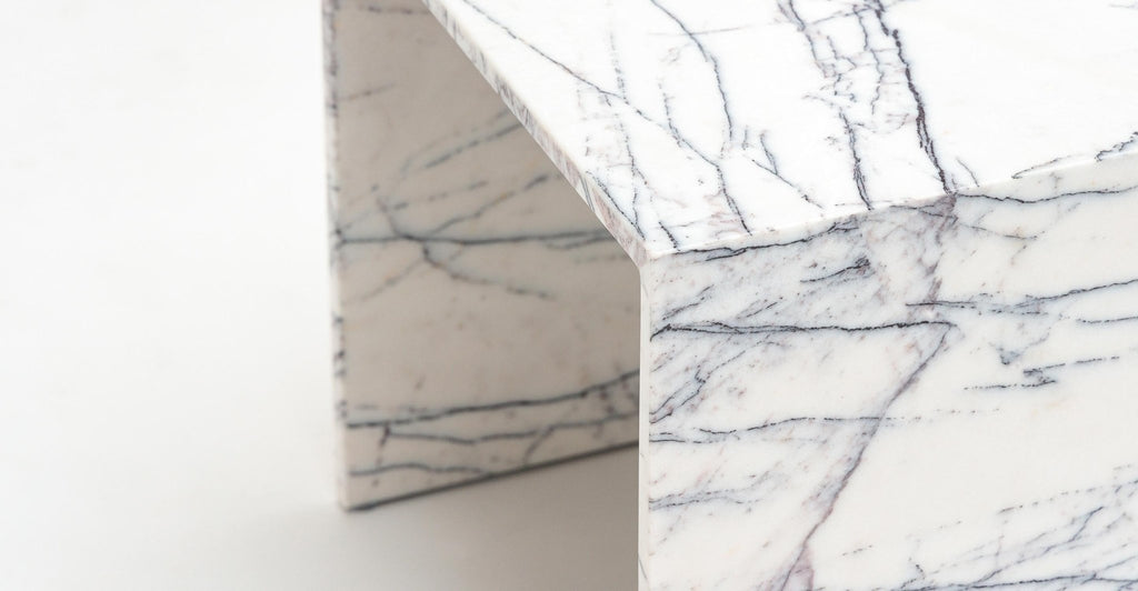 AVALON SIDE TABLE - NEW YORK MARBLE - THE LOOM COLLECTION