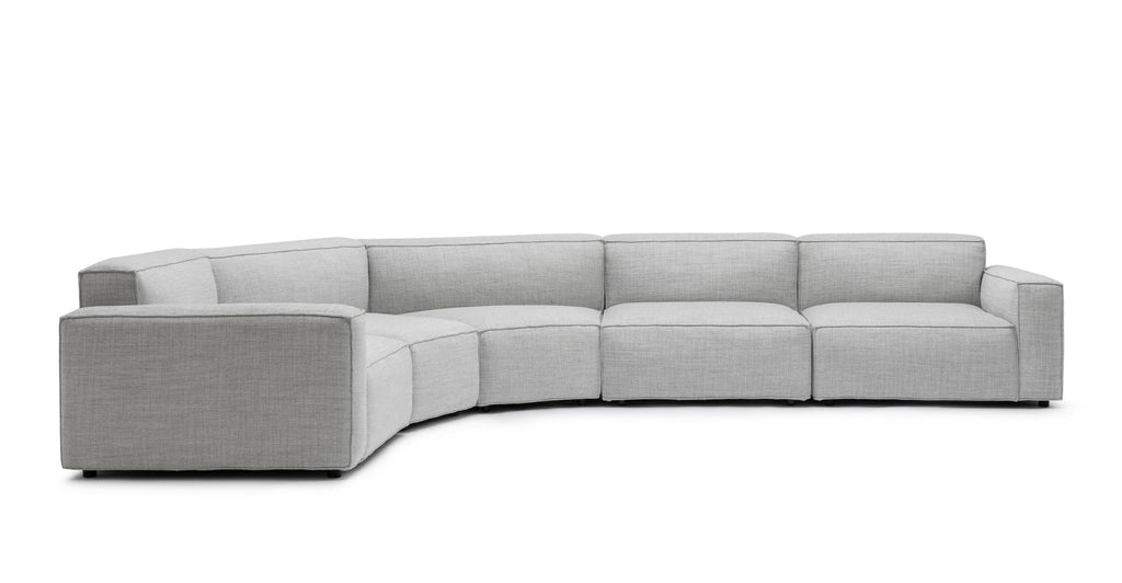 BAKER CURVED EXTRA LARGE SOFA - DIAMOND - THE LOOM COLLECTION