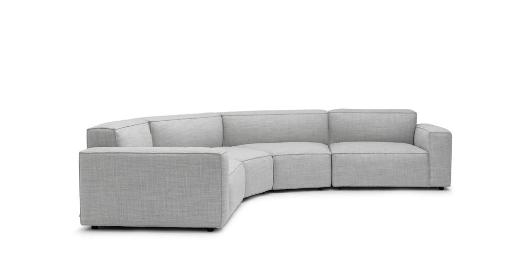 BAKER CURVED LARGE SOFA - DIAMOND - THE LOOM COLLECTION