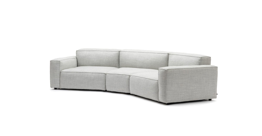 BAKER CURVED SOFA - DIAMOND - THE LOOM COLLECTION