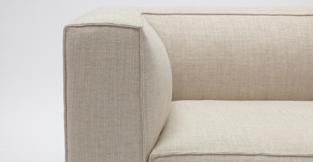 BAKER CURVED SOFA - OATMEAL - THE LOOM COLLECTION