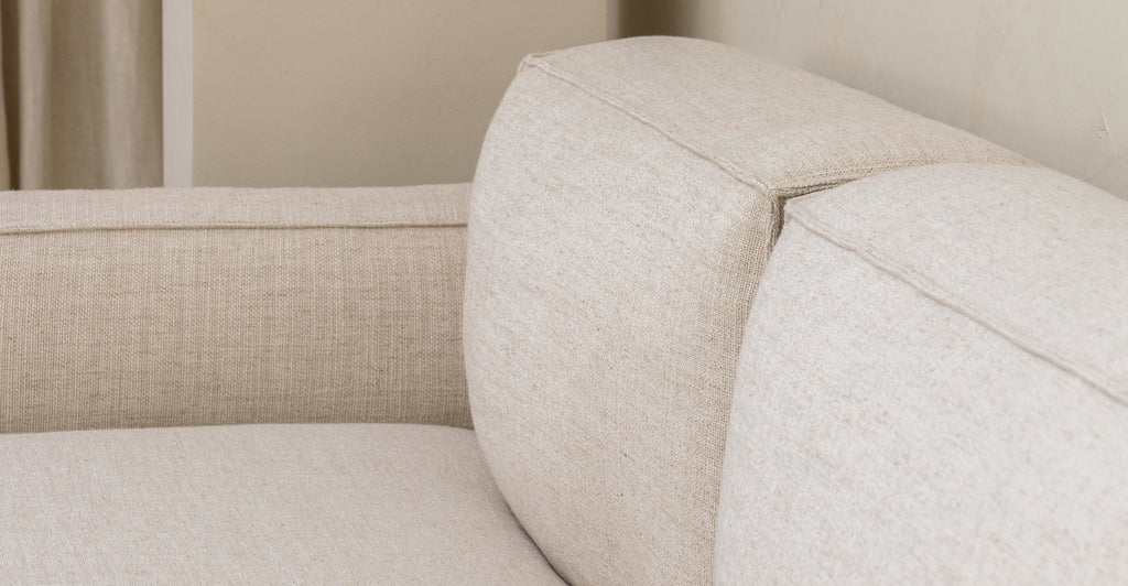 BAKER CURVED SOFA - OATMEAL - THE LOOM COLLECTION