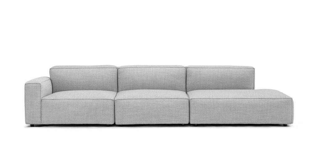 BAKER LARGE OPEN END SOFA - DIAMOND - THE LOOM COLLECTION