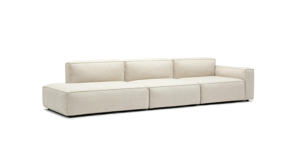 BAKER LARGE OPEN END SOFA - OATMEAL - THE LOOM COLLECTION