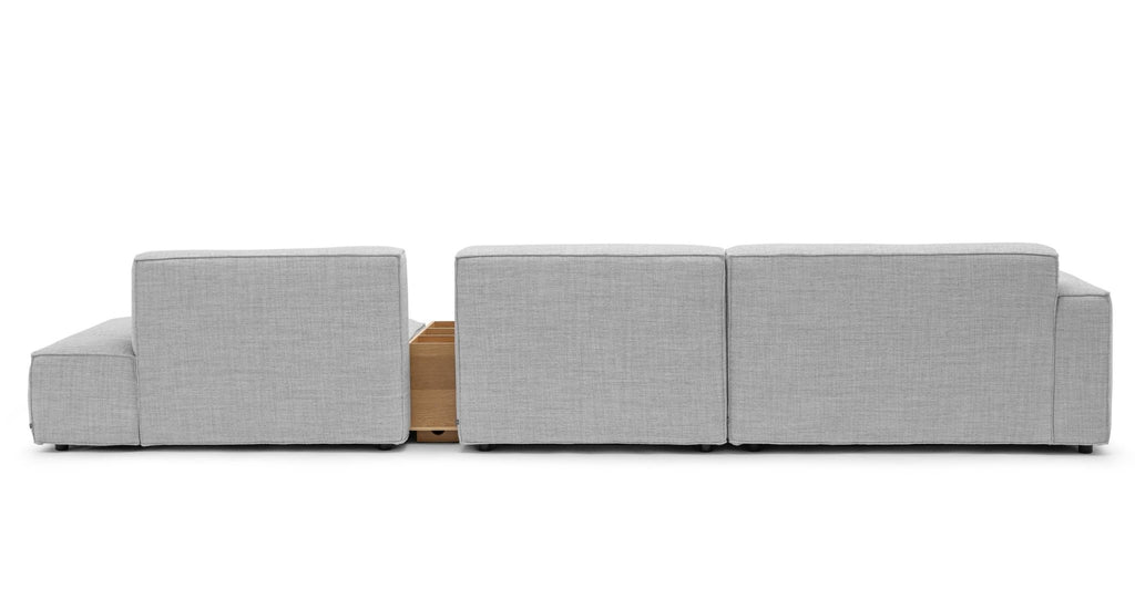 BAKER MEGA LOUNGE SOFA WITH STORAGE TABLE - DIAMOND - THE LOOM COLLECTION