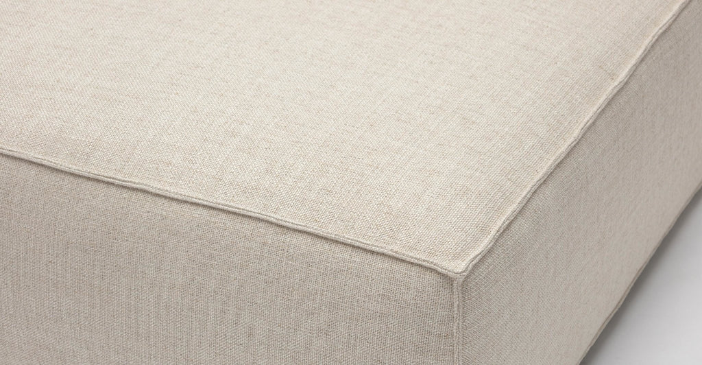 BAKER OTTOMAN - OATMEAL - THE LOOM COLLECTION