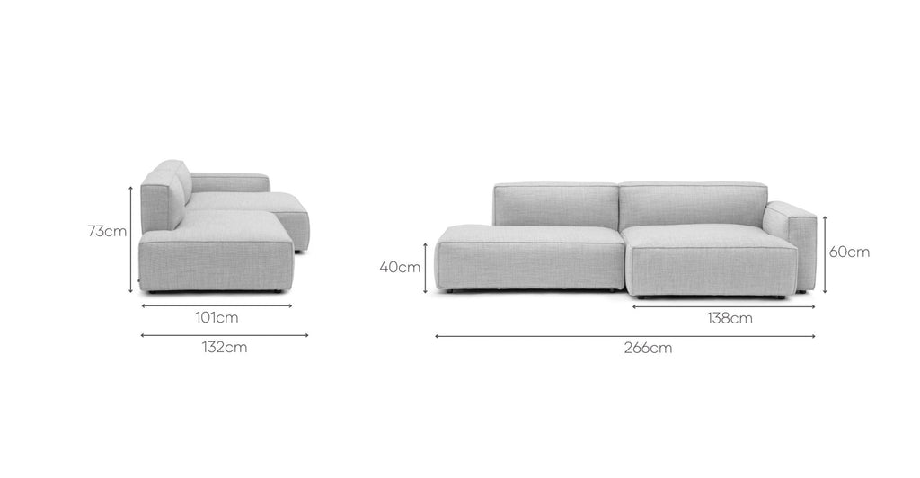 BAKER SECTIONAL - DIAMOND - THE LOOM COLLECTION
