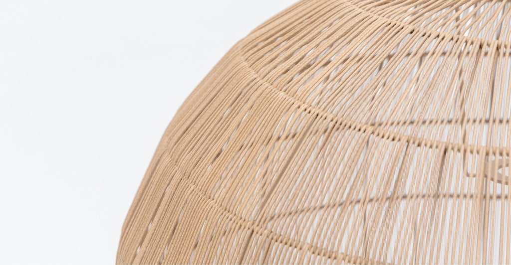 BIAGIO PENDANT LAMP - NATURAL - THE LOOM COLLECTION