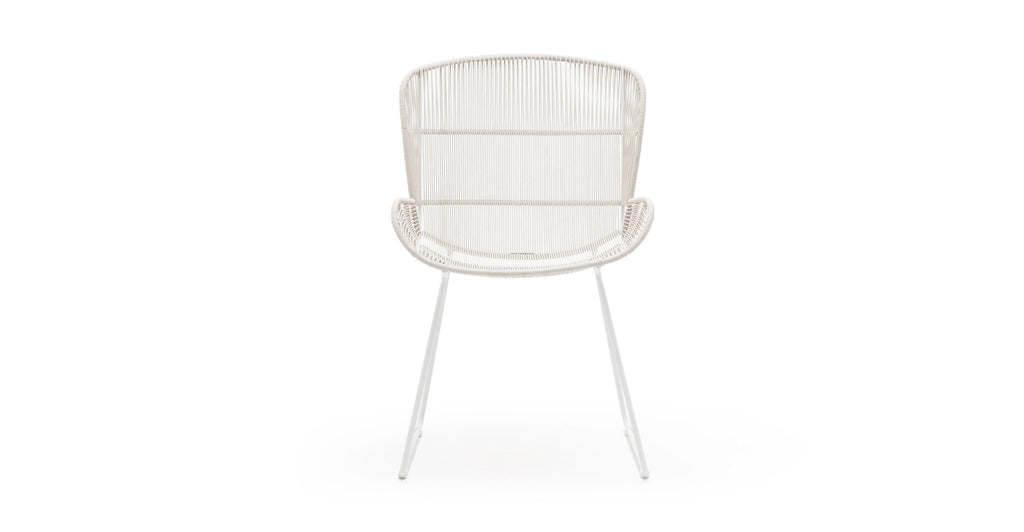 BLOOM DINING CHAIR - STONEWHITE & CHALK - THE LOOM COLLECTION