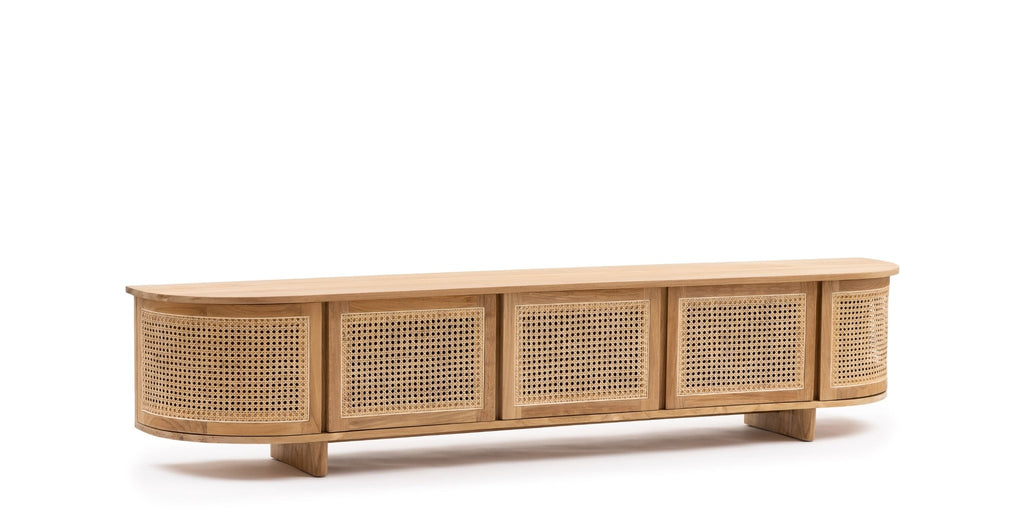 CALI ENTERTAINMENT UNIT - NATURAL - THE LOOM COLLECTION