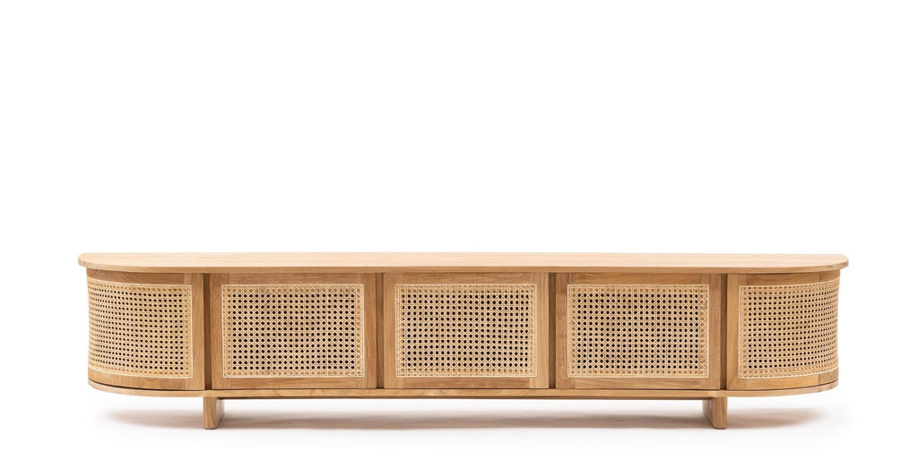 CALI ENTERTAINMENT UNIT - NATURAL - THE LOOM COLLECTION