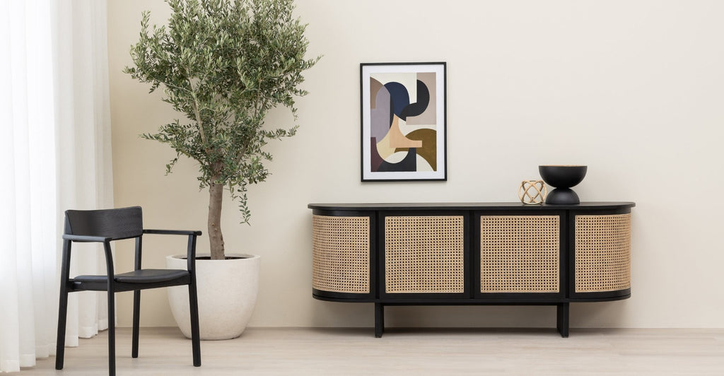 CALI SIDEBOARD - BLACK - THE LOOM COLLECTION