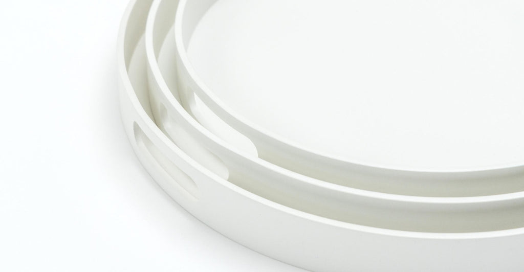 CALIAN ROUND TRAY SET OF 3 - THE LOOM COLLECTION