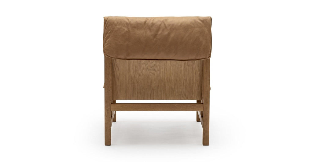 CANTALOUPE CHAIR - LIGHT OAK & PECAN - THE LOOM COLLECTION
