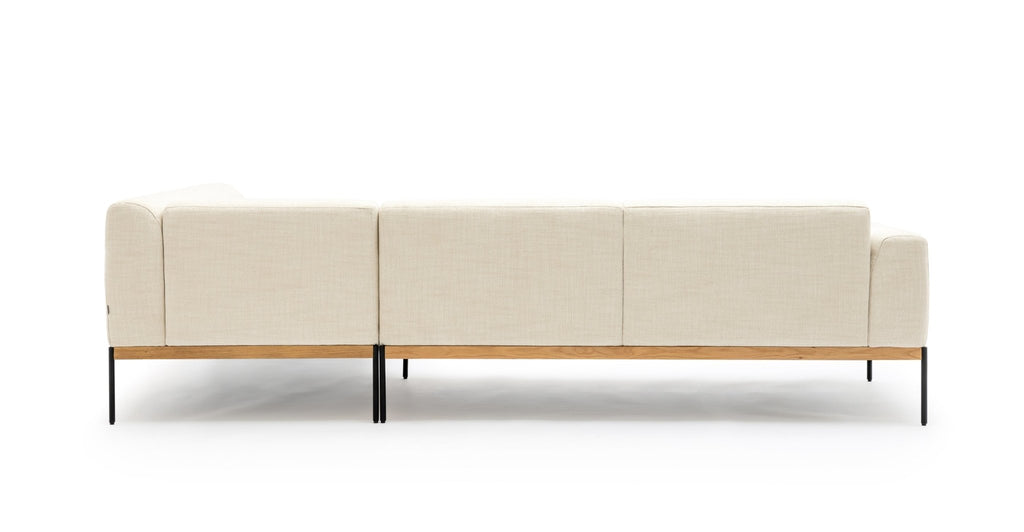 DEPARTMENT L-SHAPE SOFA - GESSO - THE LOOM COLLECTION