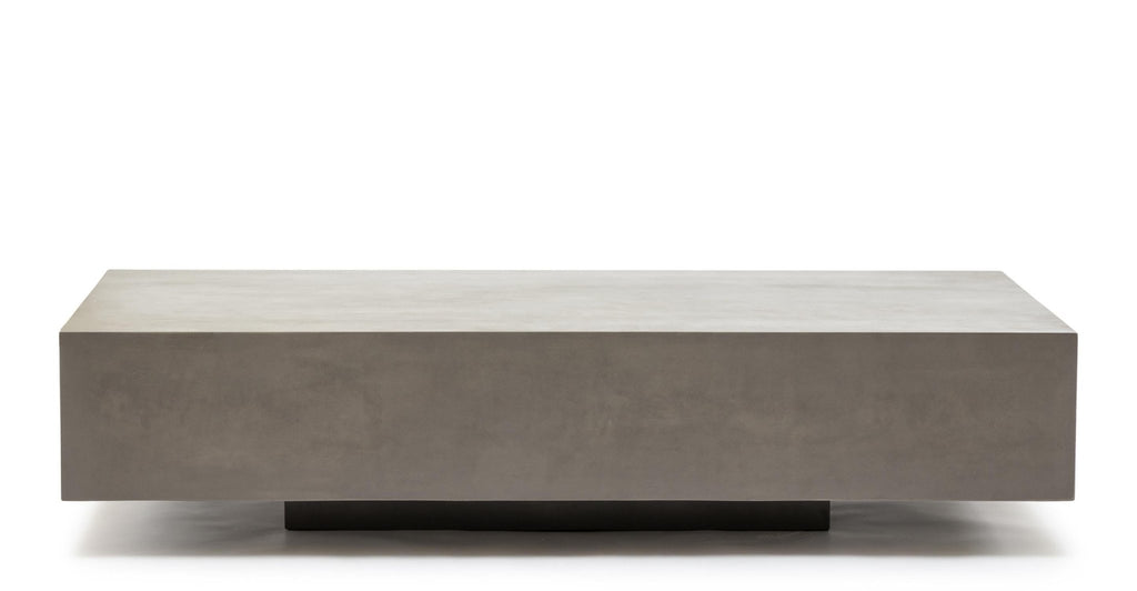 DRIFT RECTANGULAR COFFEE TABLE - GREY - THE LOOM COLLECTION