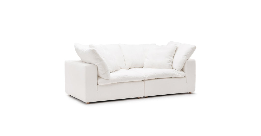 FEATHER CLOUD SMALL SOFA - OFF WHITE - THE LOOM COLLECTION