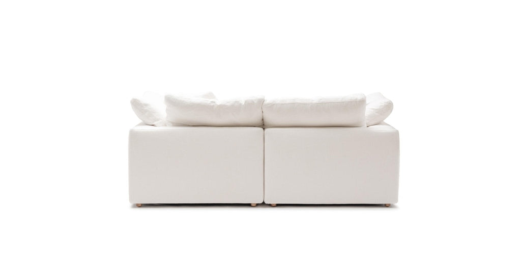 FEATHER CLOUD SMALL SOFA - OFF WHITE - THE LOOM COLLECTION