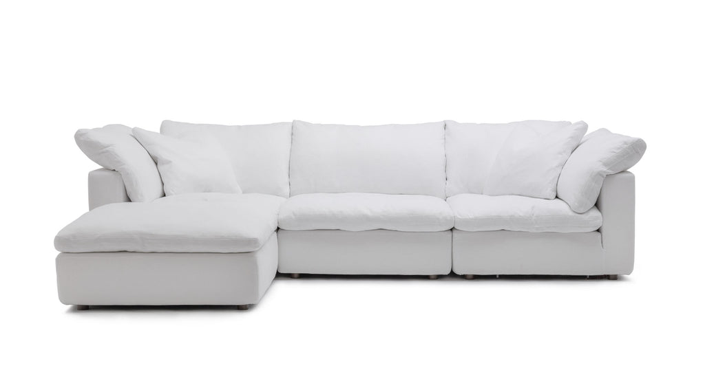 FEATHER CLOUD SOFA - WHITE - THE LOOM COLLECTION