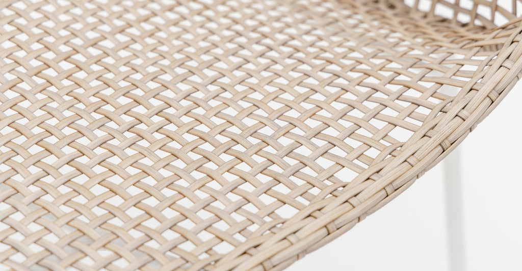 GRACE DINING CHAIR - STONEWHITE & LINEN - THE LOOM COLLECTION