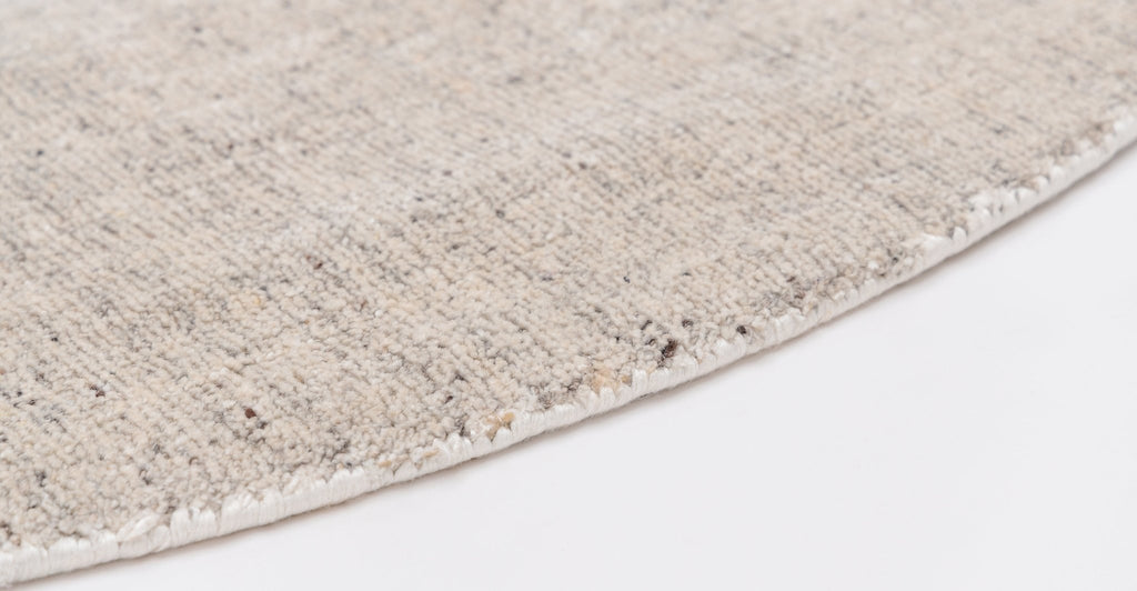 GRANITO ROUND RUG - BONE - THE LOOM COLLECTION