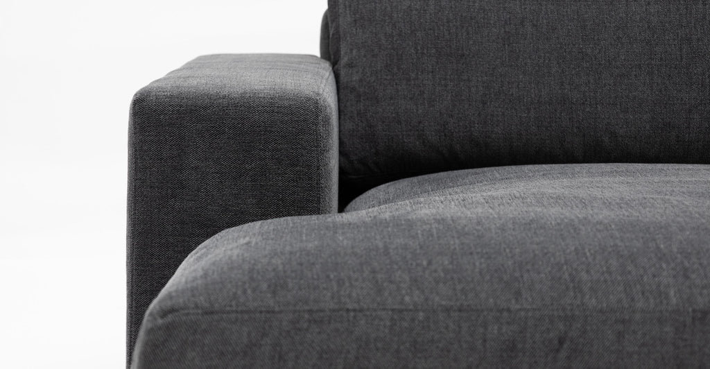 HANSEN L SHAPED SOFA - BLACK FOREST - THE LOOM COLLECTION
