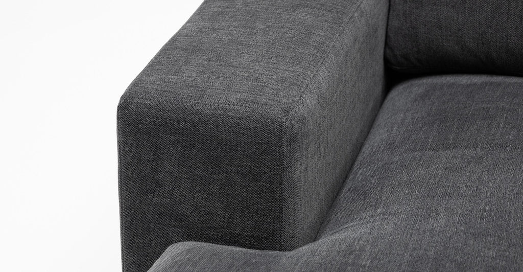 HANSEN L SHAPED SOFA - BLACK FOREST - THE LOOM COLLECTION