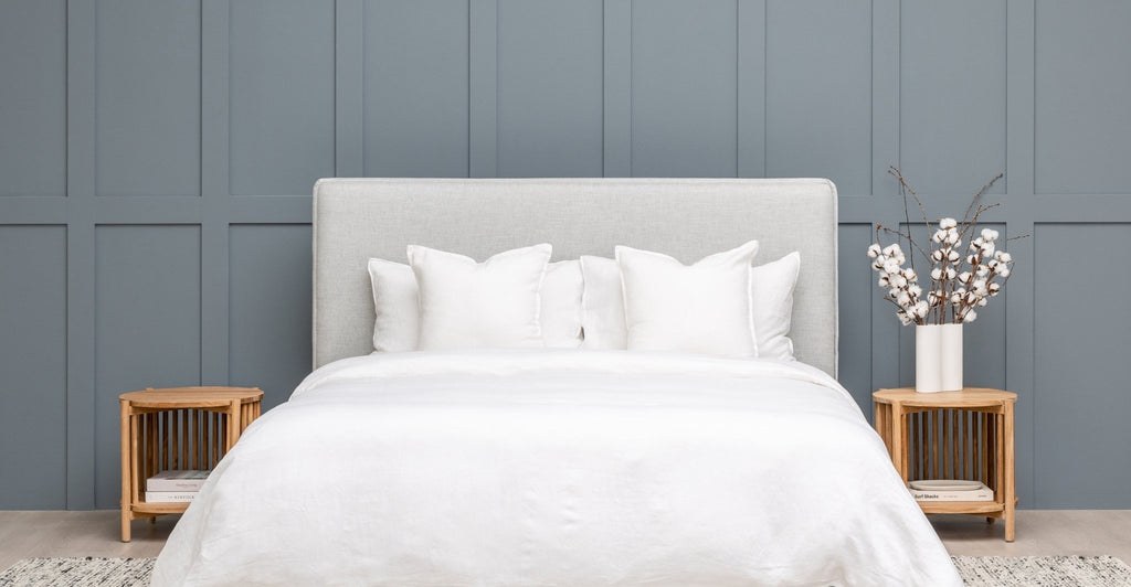 HEIDI STANDARD BED - CHILL LINEN - THE LOOM COLLECTION